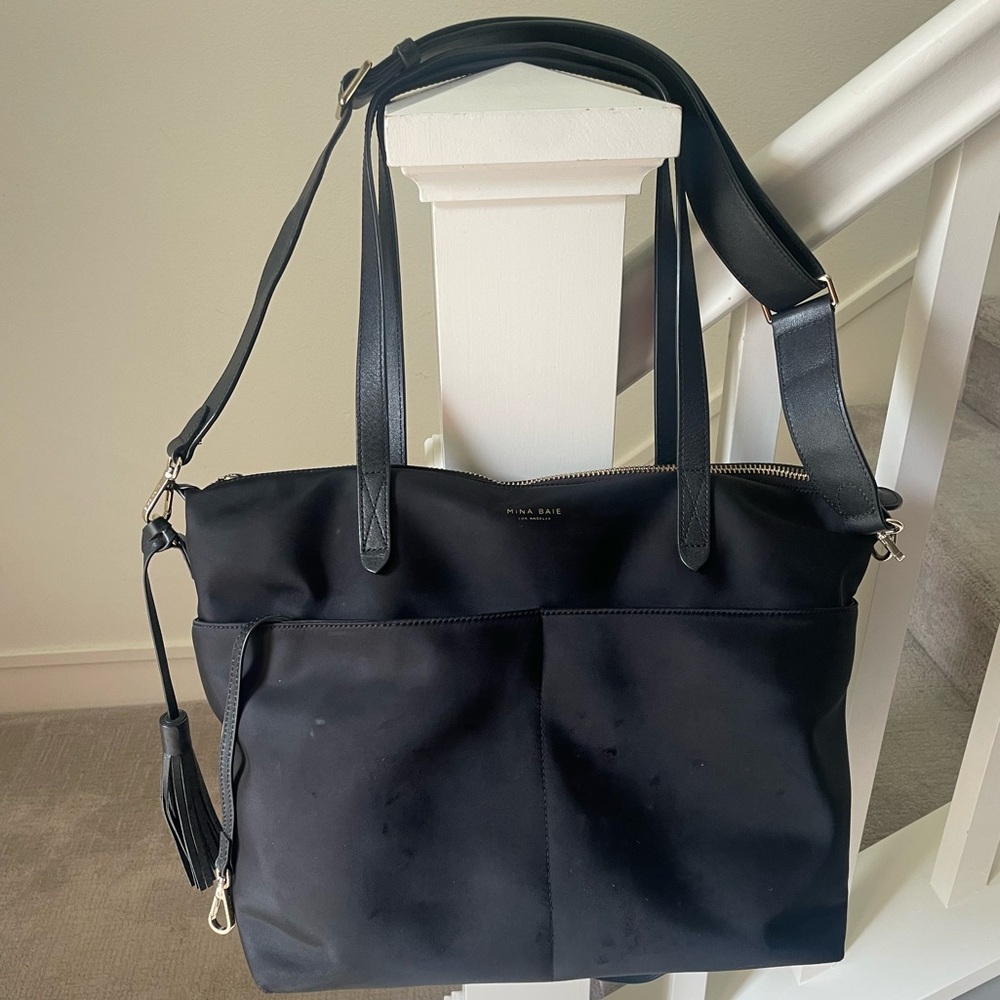 MINA BAIE Diaper Bag (Nylon)